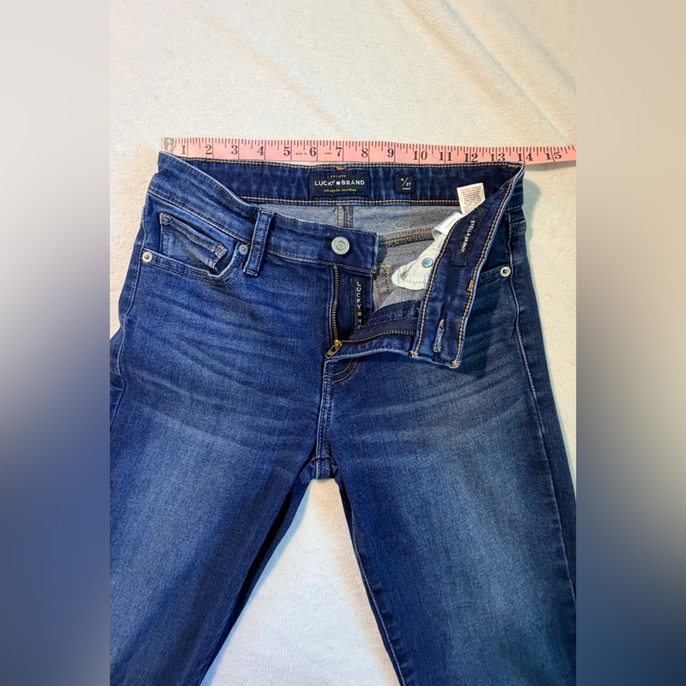 Lucky Brand Women's Dark Blue Stella Skinny Jeans